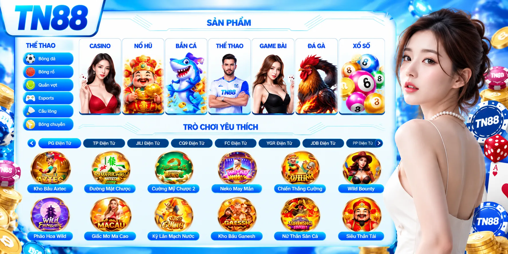 Thỏa sức giải trí với kho game phong phú, chất lượng cao 