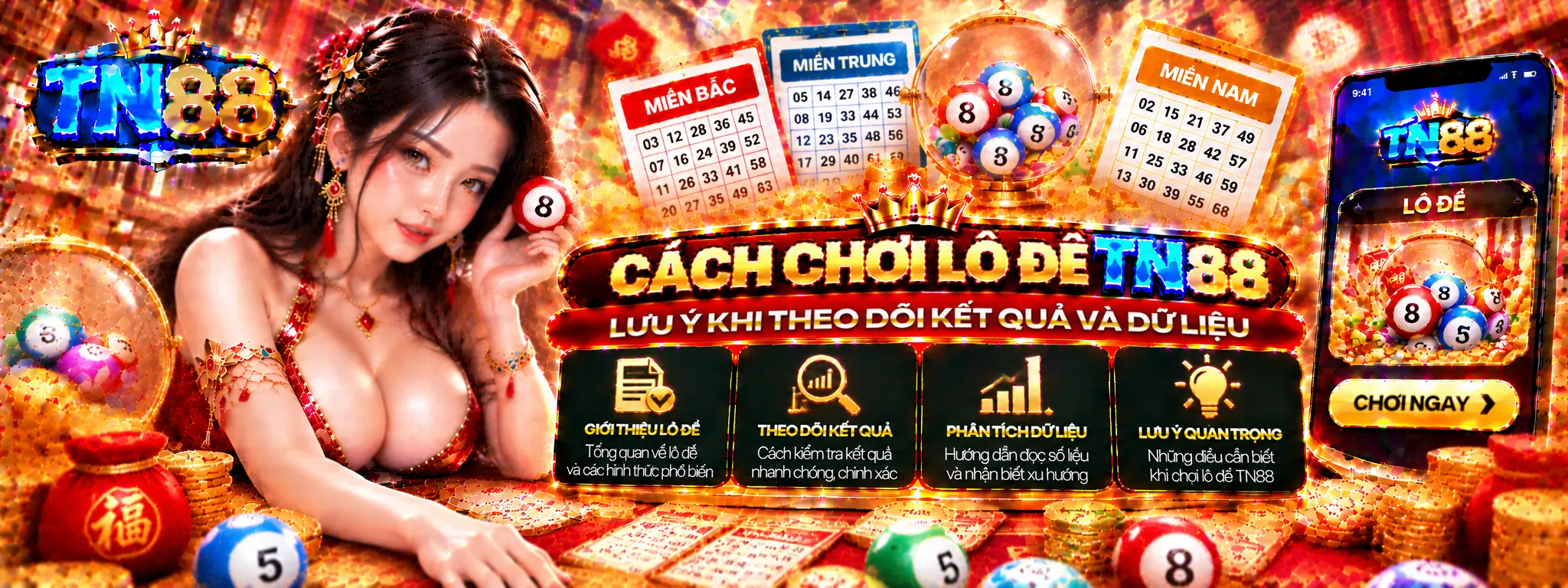 Theo dõi kết quả lô đề tại TN88