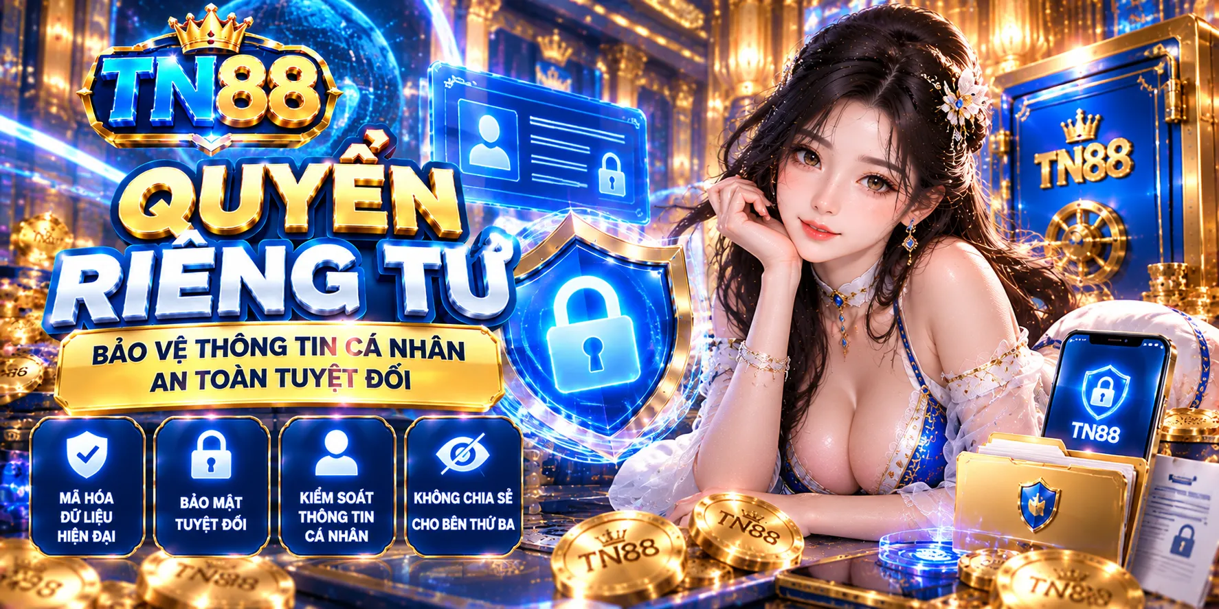 Bảo vệ tuyệt đối an toàn thông tin tại TN88