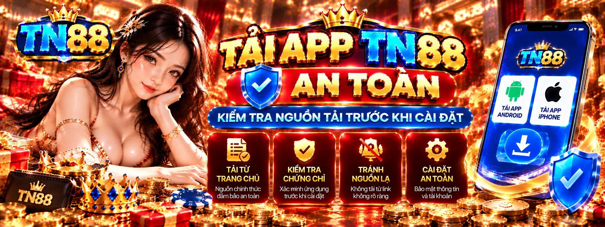 Tải app an toàn tại TN88
