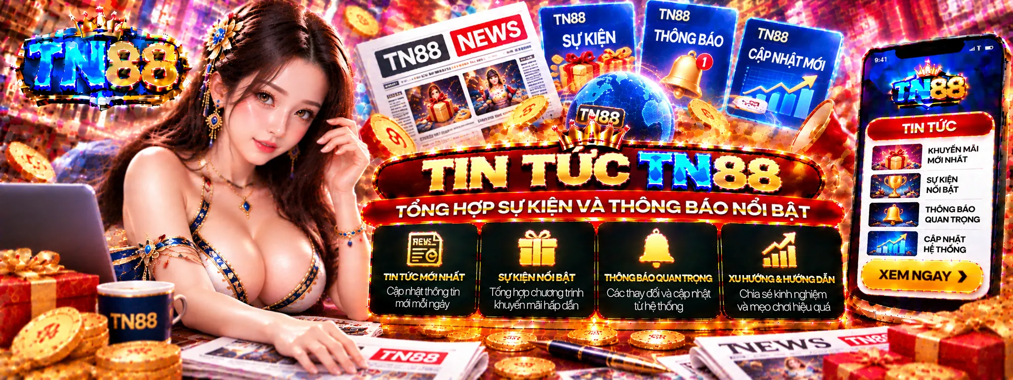 Tổng hợp sự kiện nổi bật tại TN88