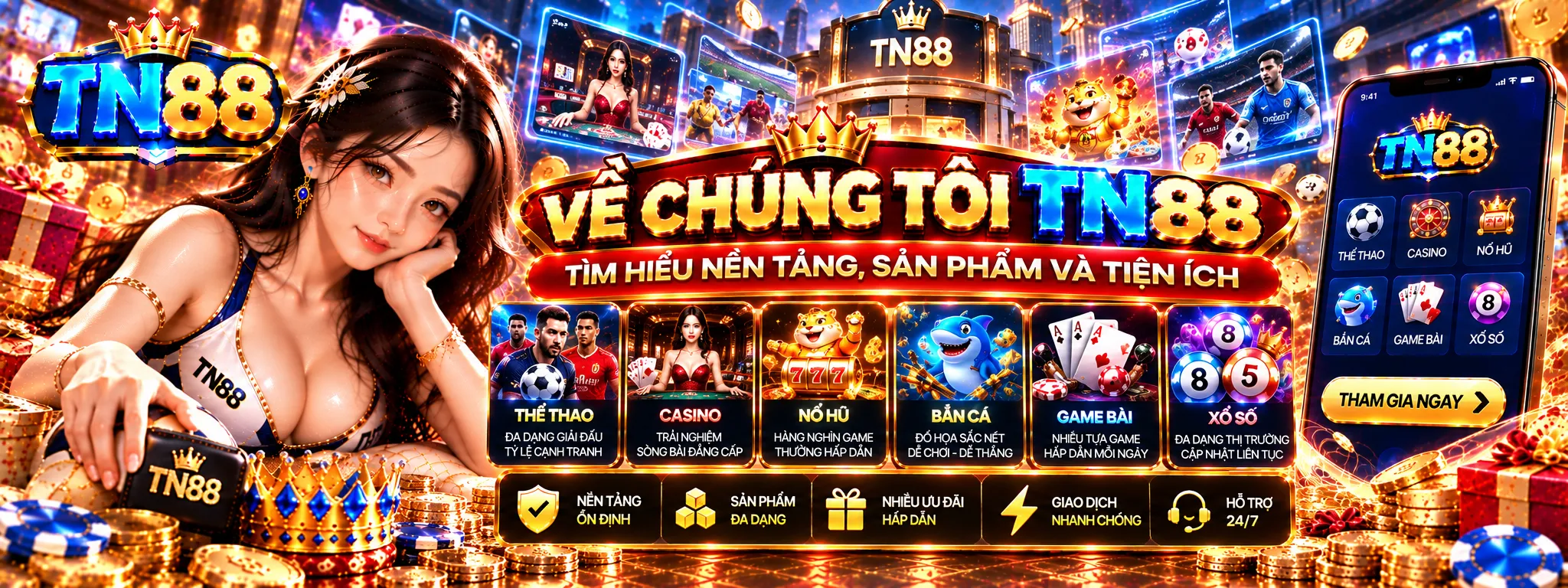 Tìm hiểu về nền tảng sản phẩm và tiện ích